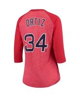 Men's Nike David Ortiz Gold Boston Red Sox Name & Number T-Shirt Size: Large