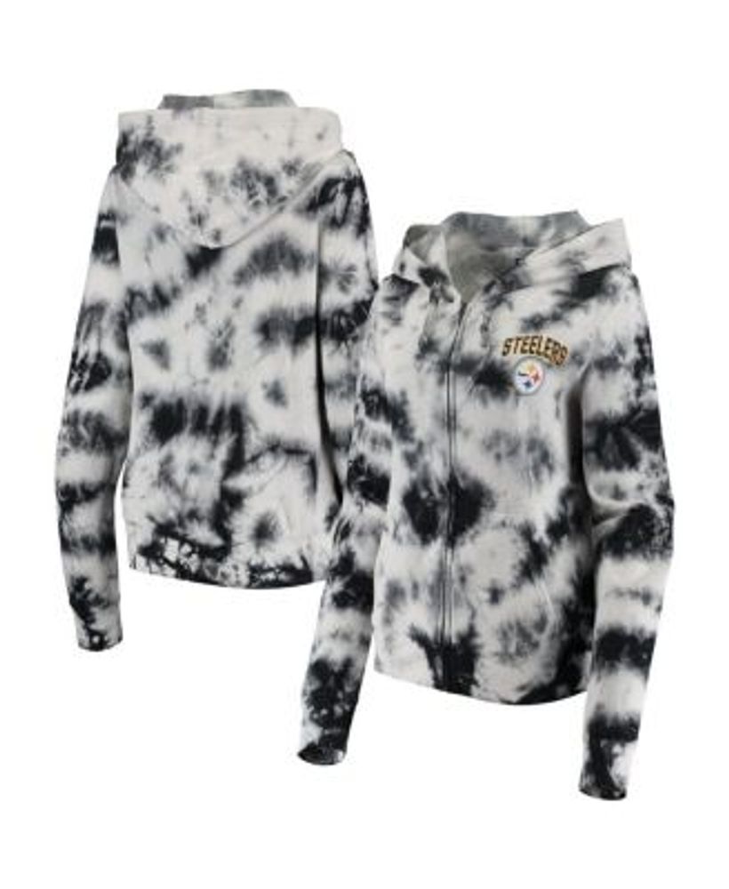 Women's New Era Black Las Vegas Raiders Camo Full-Zip Hoodie Size: Large