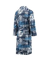 Men's Navy New York Yankees Ensemble Micro fleece Robe