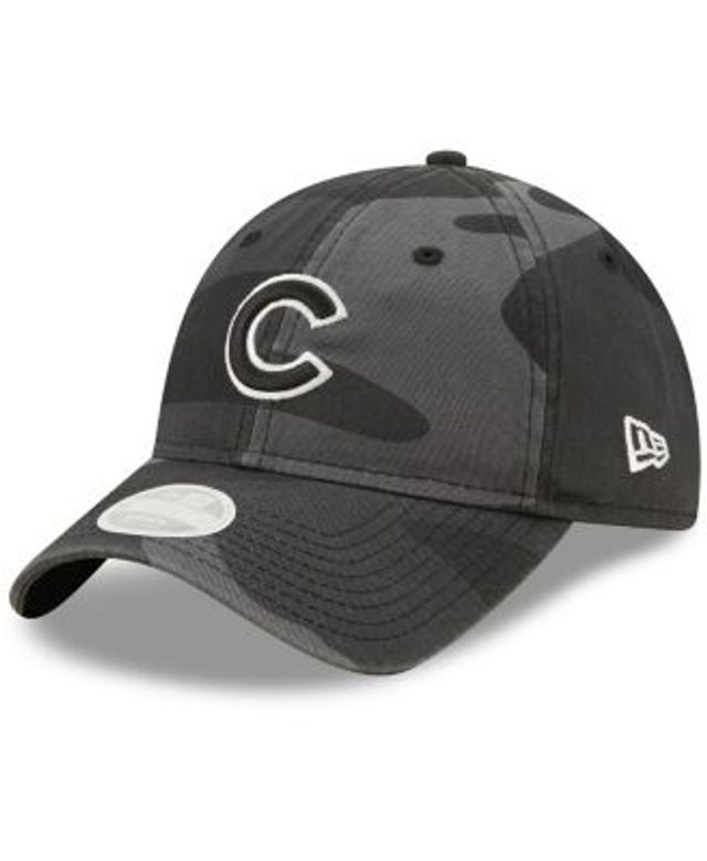 Chicago Cubs New Era Women's Chrome Core Classic 9TWENTY Adjustable Hat -  Cream