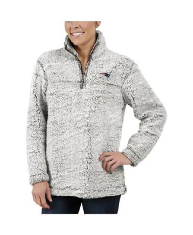 WEAR by Erin Andrews Women's Gray Dallas Cowboys Sherpa Full-Zip Hoodie  Jacket - Macy's