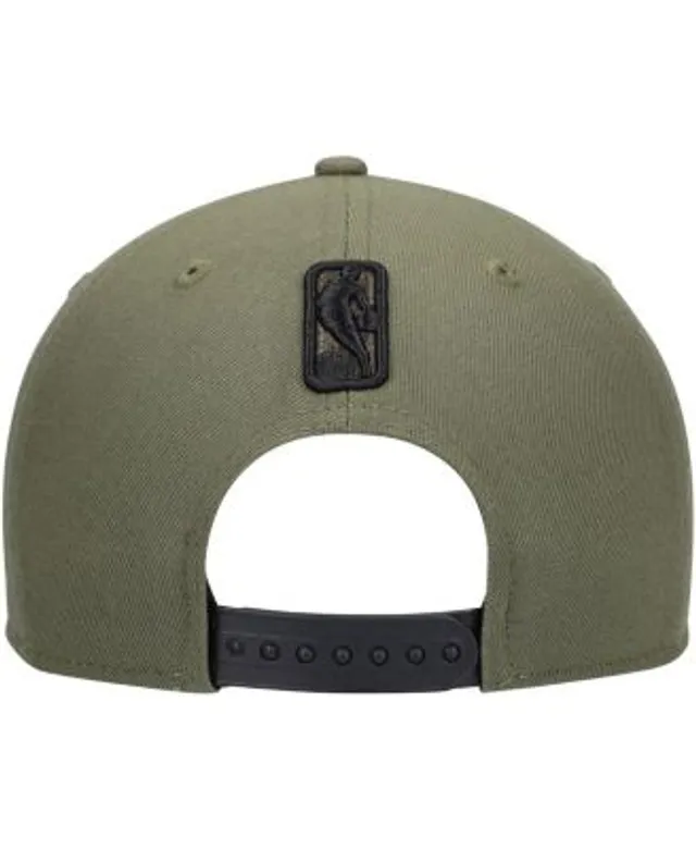 New Era Los Angeles Lakers Hat Snapback Olive Green Brown 9FIFTY