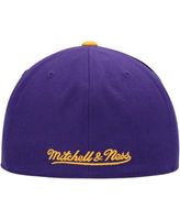 Men's Mitchell & Ness Gold/Purple Los Angeles Lakers Hardwood