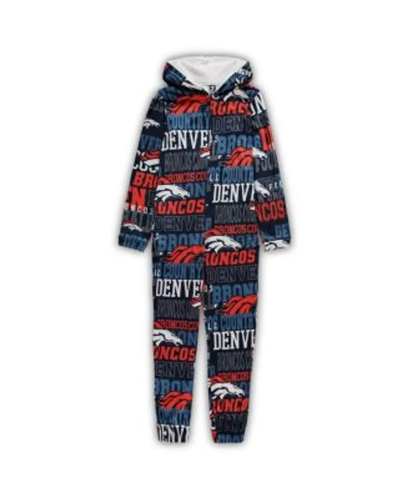 Concepts Sport Men's Denver Broncos Ultimate Navy Flannel Pants