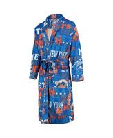 Men's Royal New York Mets Ensemble Micro fleece Robe