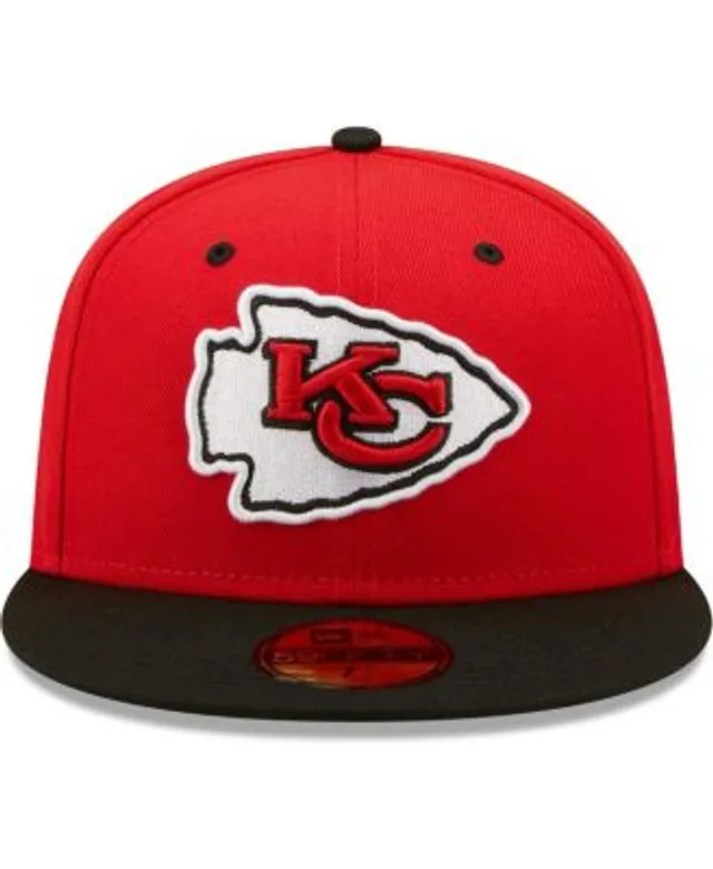 Men's New Era Red Kansas City Chiefs 2023 NFL Draft 59FIFTY Fitted Hat