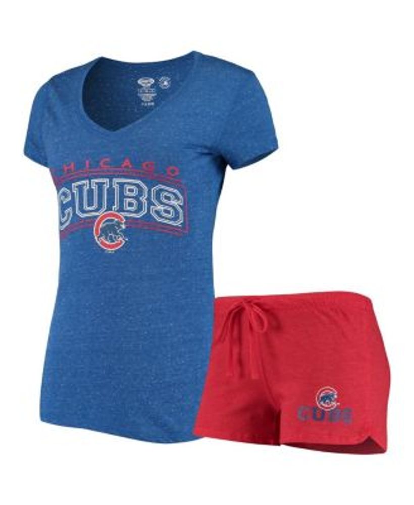 Concepts Sport Women's White, Royal Chicago Cubs Plus Size Tank Top And  Shorts Sleep Set In White,royal