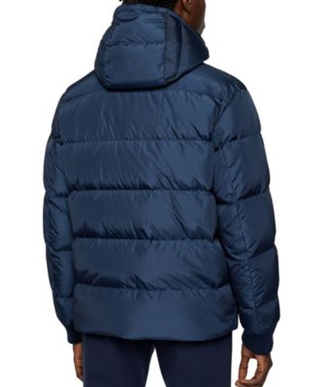 BOSS & NBA reversible puffer jacket in oversize-fit