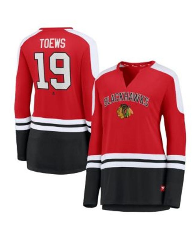 Fanatics Branded Jonathan Toews Chicago Blackhawks Youth Red Home Breakaway Player Jersey Size Large