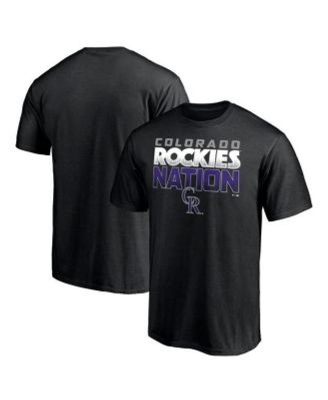 Men's Nike White Colorado Rockies Mile High Hometown T-Shirt