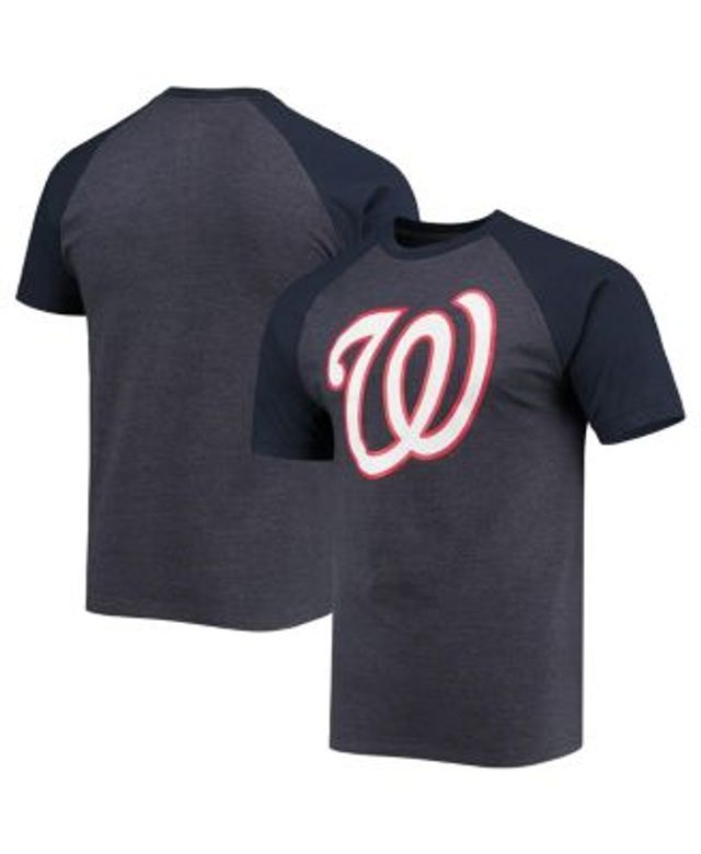 Men's Majestic Heathered Gray Washington Nationals Earn It T-Shirt Size: Large