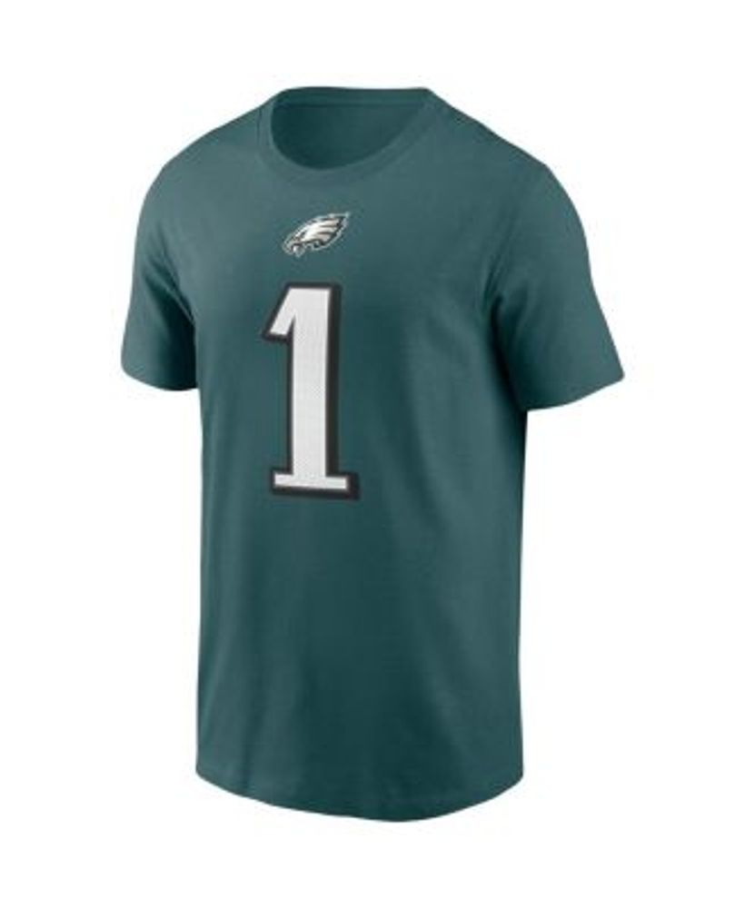 Men's Nike Jalen Hurts White Philadelphia Eagles Player Name & Number T- Shirt