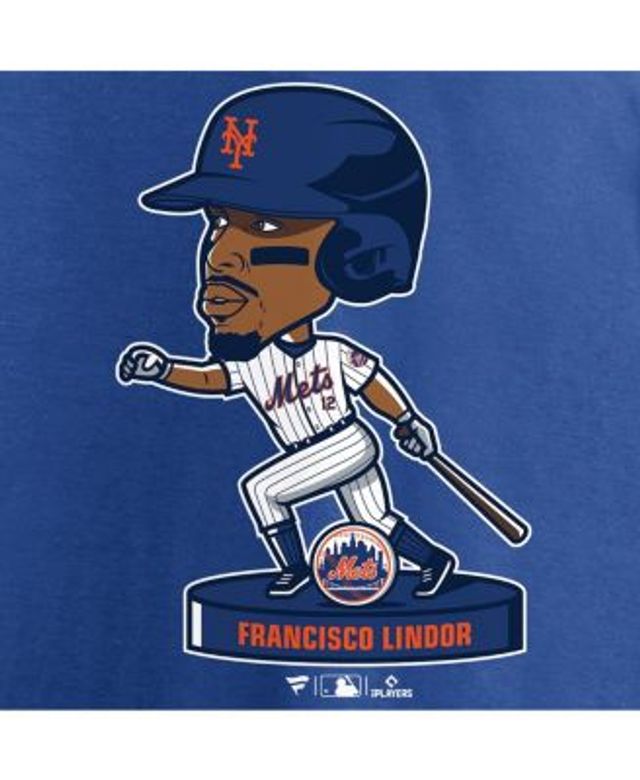 Francisco Lindor New York Mets Big & Tall Name & Number T-Shirt