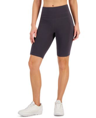 Womens 10" Bike Shorts, Created for Macy's