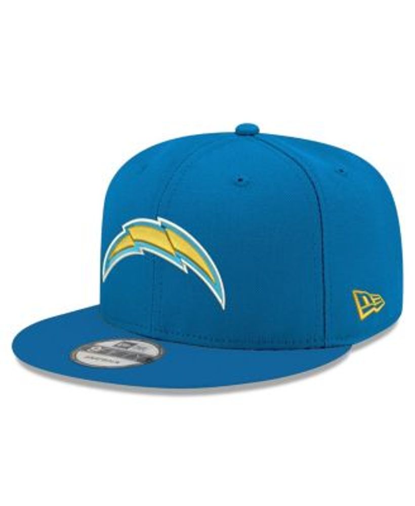 Pro Standard Men's Navy Los Angeles Chargers Logo II Snapback Hat Powder Blue