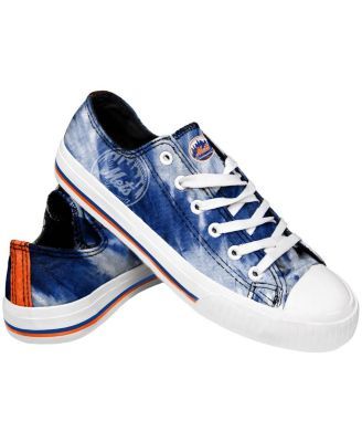 Forever Collectibles, Shoes, Womens Navy Blue Gray White New York Yankees  Canvas Shoes