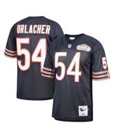 Men's Mitchell & Ness Brian Urlacher Navy Chicago Bears 2001 Authentic  Throwback Retired Player Jersey