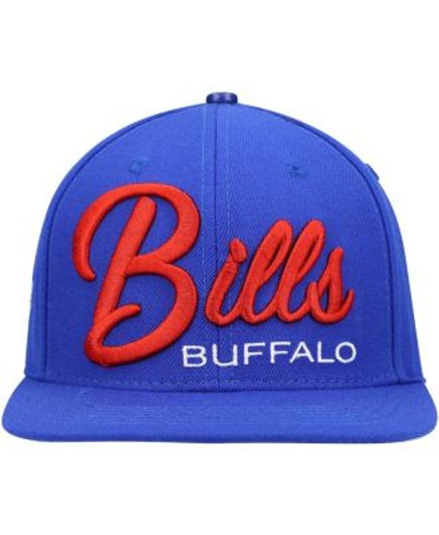 Buffalo Bills New Era Wordmark Flow 9FIFTY Snapback Hat - Royal/Red