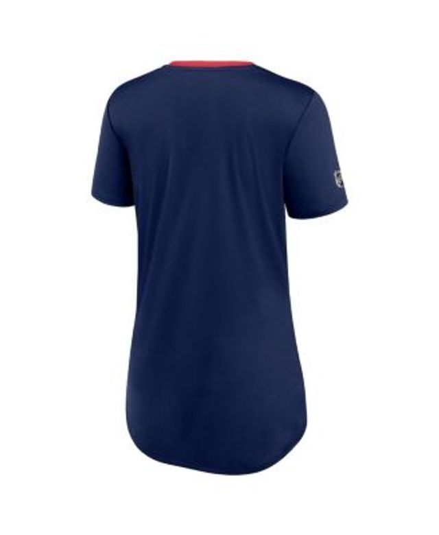 Men's Fanatics Branded Navy Washington Capitals Authentic Pro Locker Room Long  Sleeve T-Shirt