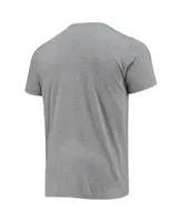 Homage Men's Heathered Gray Tampa Bay Rays Hyper Local Tri-Blend T