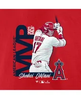 Women's Shohei Ohtani Los Angeles Angels Red 2022 City Connect Name &  Number T-Shirt