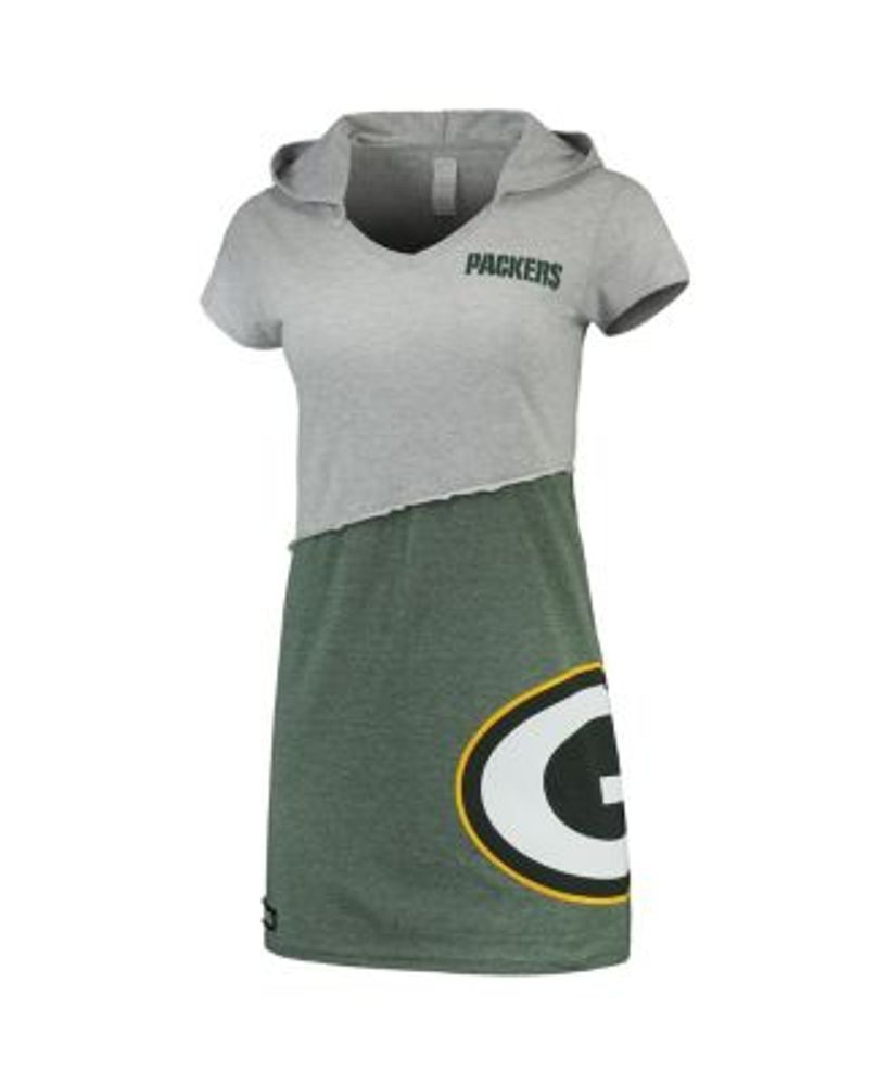 Jerry Leigh Packers Womens Jersey Dress Set M Green