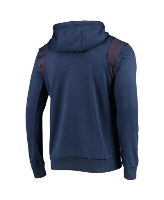 Nike Youth Nike Navy Denver Broncos Sideline Fleece Performance Pullover  Hoodie