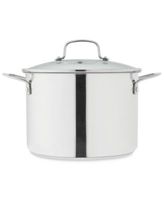 Stainless Steel 8-Qt. Covered Stockpot, Created for Macy's