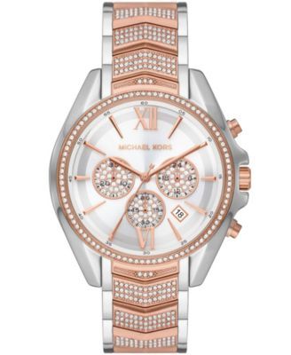 Women's Whitney Chronograph Two-Tone Stainless Steel Bracelet Watch 44mm
