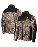 Dunbrooke Realtree Camo/Black Baltimore Ravens Circle Hunter Softshell Full-Zip Jacket