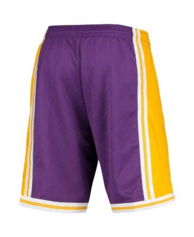 Mitchell & Ness Men's Los Angeles Lakers Reload Collection Swingman Shorts  - Macy's