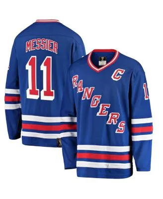 Men's Fanatics Branded Mark Messier Blue Edmonton Oilers Premier Breakaway  Retired Player Jersey