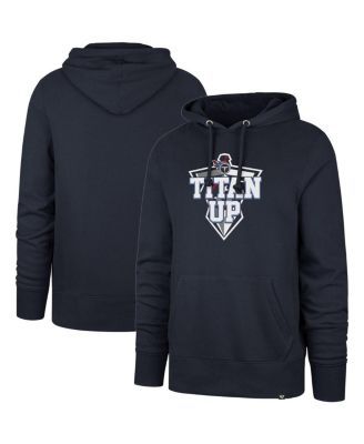 Nike Men's Club (NFL Tennessee Titans) Pullover Hoodie in Blue, Size: Medium | 01UX03WE8F-BJM