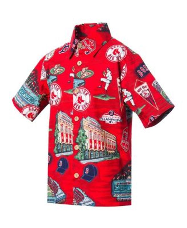 Reyn Spooner Big Boys White New York Yankees Scenic Button-Up Shirt - Macy's