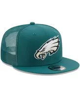 New Era Youth New Era Midnight Green Philadelphia Eagles Classic Trucker  9FIFTY Snapback Hat