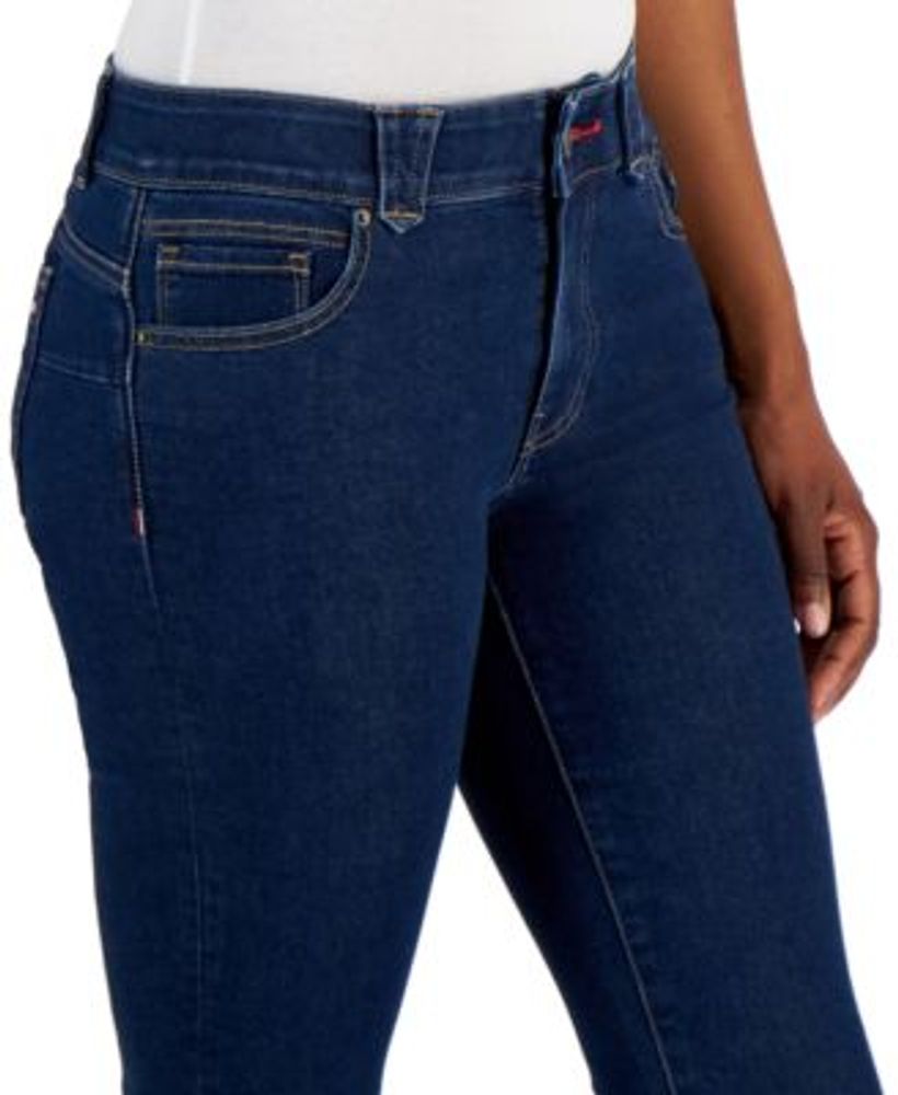 TH Flex Women's Waverly Cropped Skinny Jeans