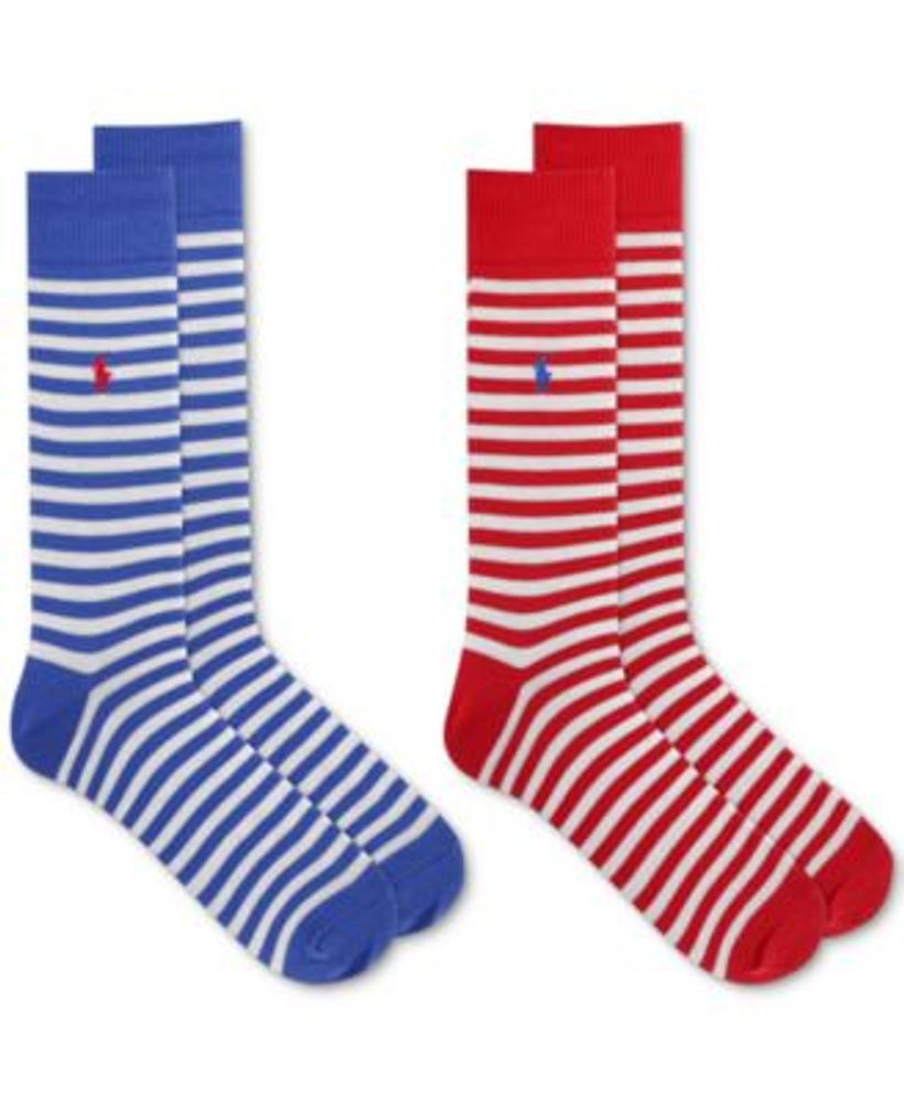 Polo Ralph Lauren Men's 2pk. Stripe Socks | Fairlane Town Center