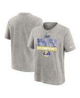 Youth Nike White Los Angeles Rams Super Bowl LVI Champions Hometown T-Shirt