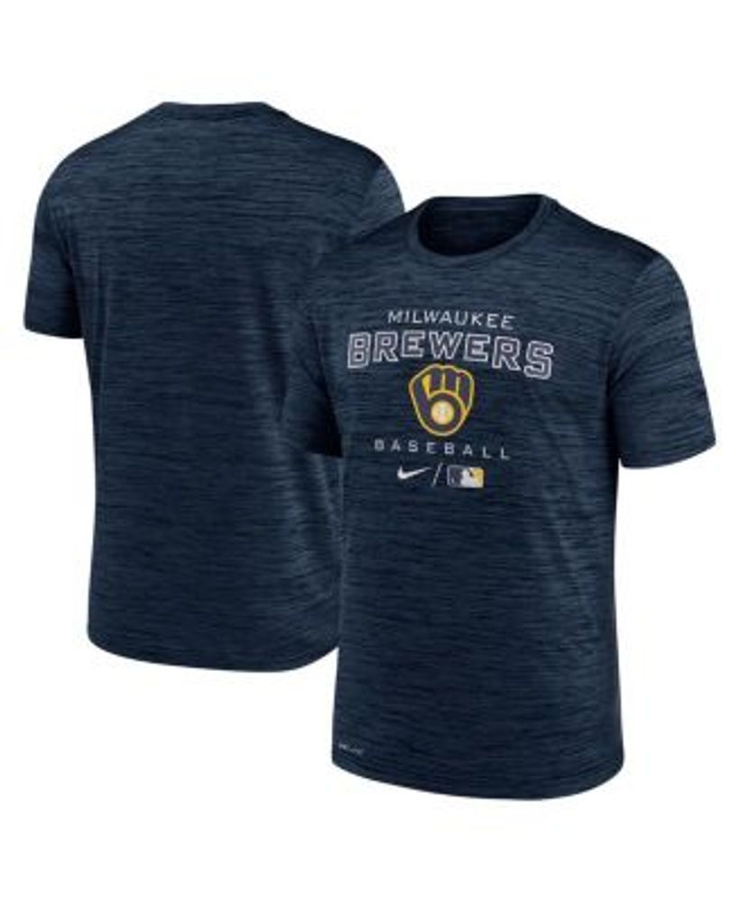 Nike Men's White Milwaukee Brewers Team T-shirt - Macy's