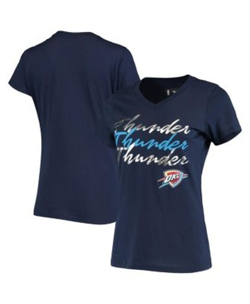 Chicago Cubs Touch Women's Power Play V-Neck T-Shirt - Gray