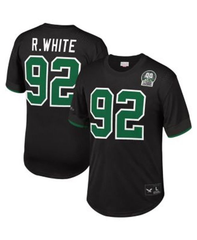 Mitchell & Ness Men's Philadelphia Eagles Reggie White #92 1990 White  Throwback Jersey