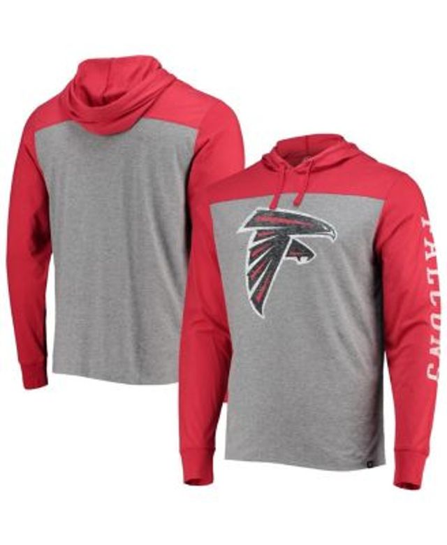 Profile Heather Grey Atlanta Falcons Big & Tall Fleece Raglan Full-zip  Hoodie Jacket