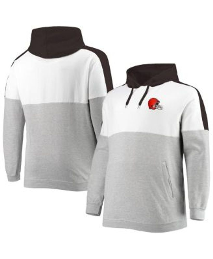 Starter Men's Brown and Heather Charcoal Cleveland Browns Extreme