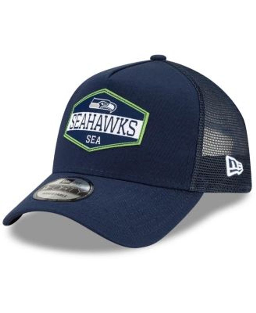 47 Brand / Men's Seattle Seahawks Navy Flagship MVP Adjustable Hat