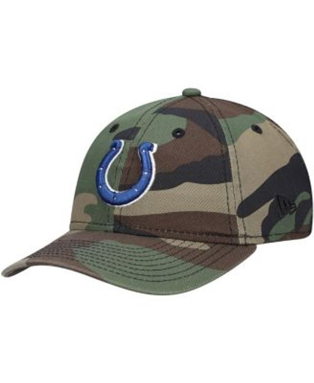 Indianapolis Colts New Era Punched Out 39THIRTY Flex Hat - Camo