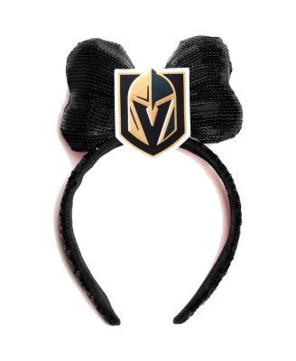 Women's Black Vegas Golden Knights Logo Headband
