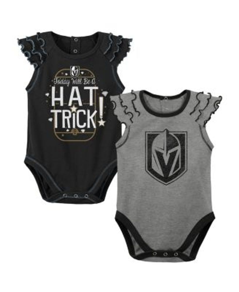 Newborn & Infant Josh Jacobs Black Las Vegas Raiders Mainliner Name &  Number Bodysuit