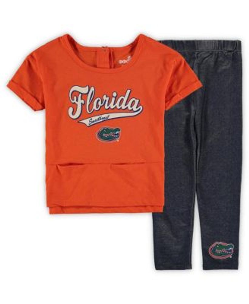 Preschool Navy/Orange Chicago Bears For The Love Of The Game T