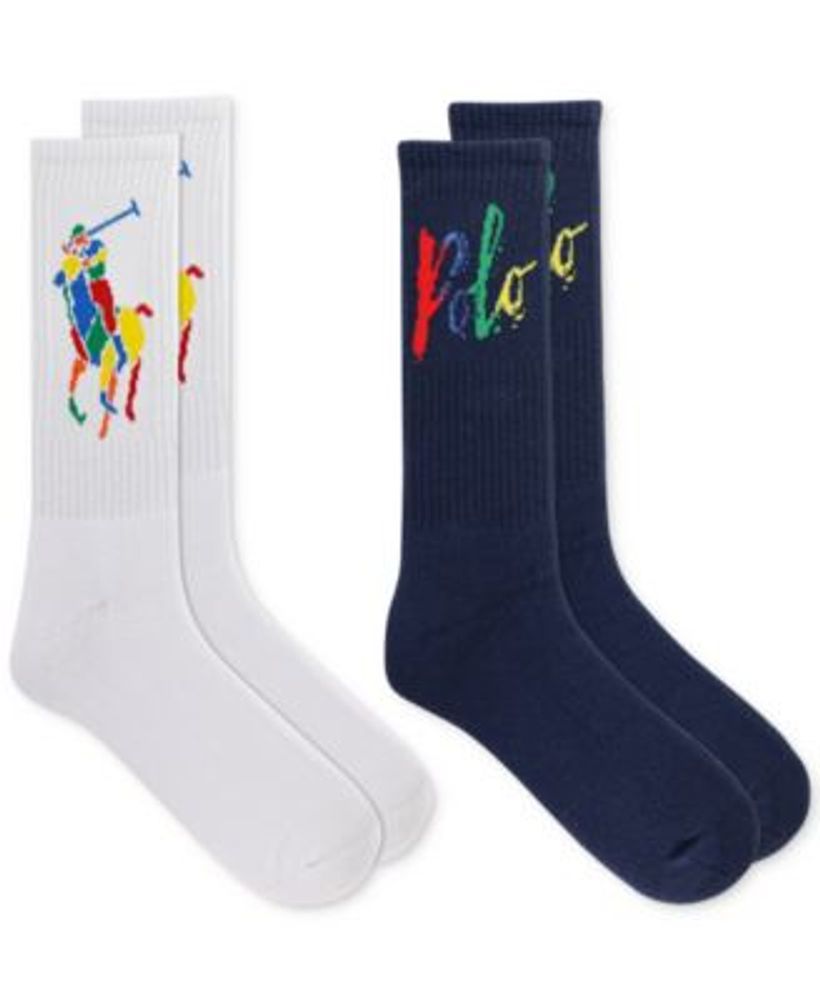 Men's Athletic Spectra Crew Sock, 2-Pack 