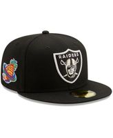 Las Vegas Raiders New Era Super Bowl Champions Patch 59FIFTY Fitted Hat -  Khaki/Black